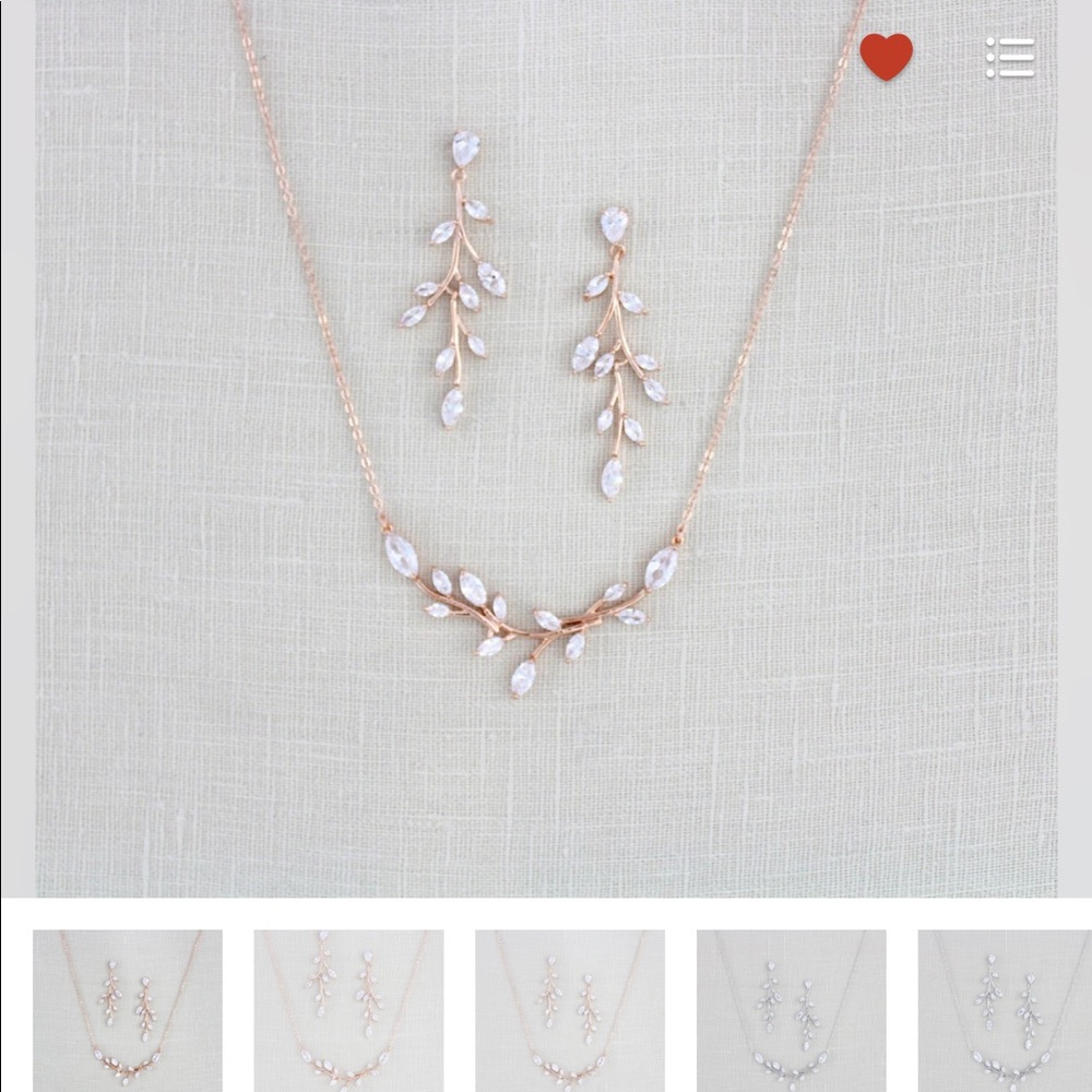 Bridal jewelry set!